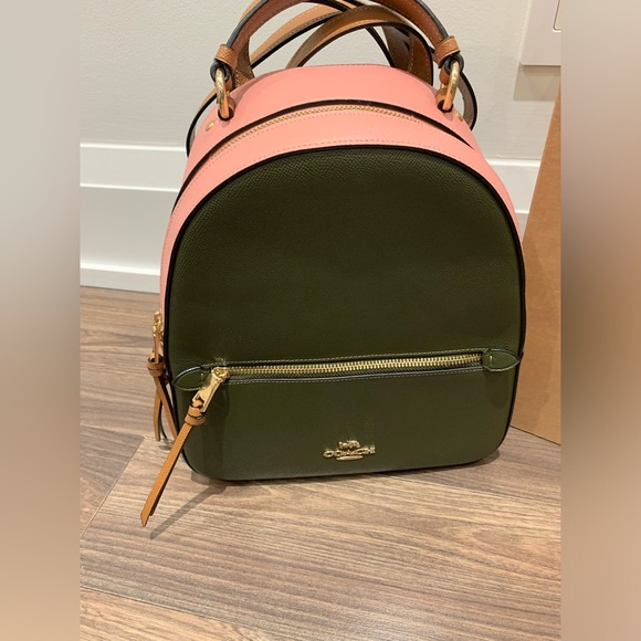 Coach Leather Backpack - Picture 2 of 7